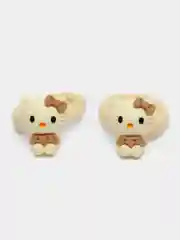 Молочный детские резинки для волос Hello Kitty, 2 штуки
