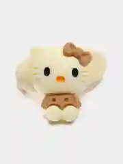 Молочный детские резинки для волос Hello Kitty, 2 штуки
