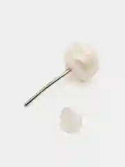 Белый серьги-гвоздики женские, 2 цвета