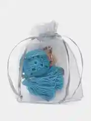 Лазурный серьги ручной работы, вязаные