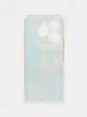 Бирюзовый чехол на Tecno Spark 20 Pro/20S Pro / Текно Спарк 20 Про/20S Про прозрачный, с рисунком