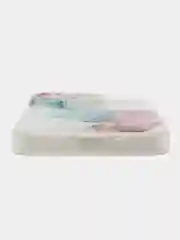 Ледяной чехол на Apple iPhone 15 Pro / Айфон 15 Про прозрачный, с рисунком, защита камеры