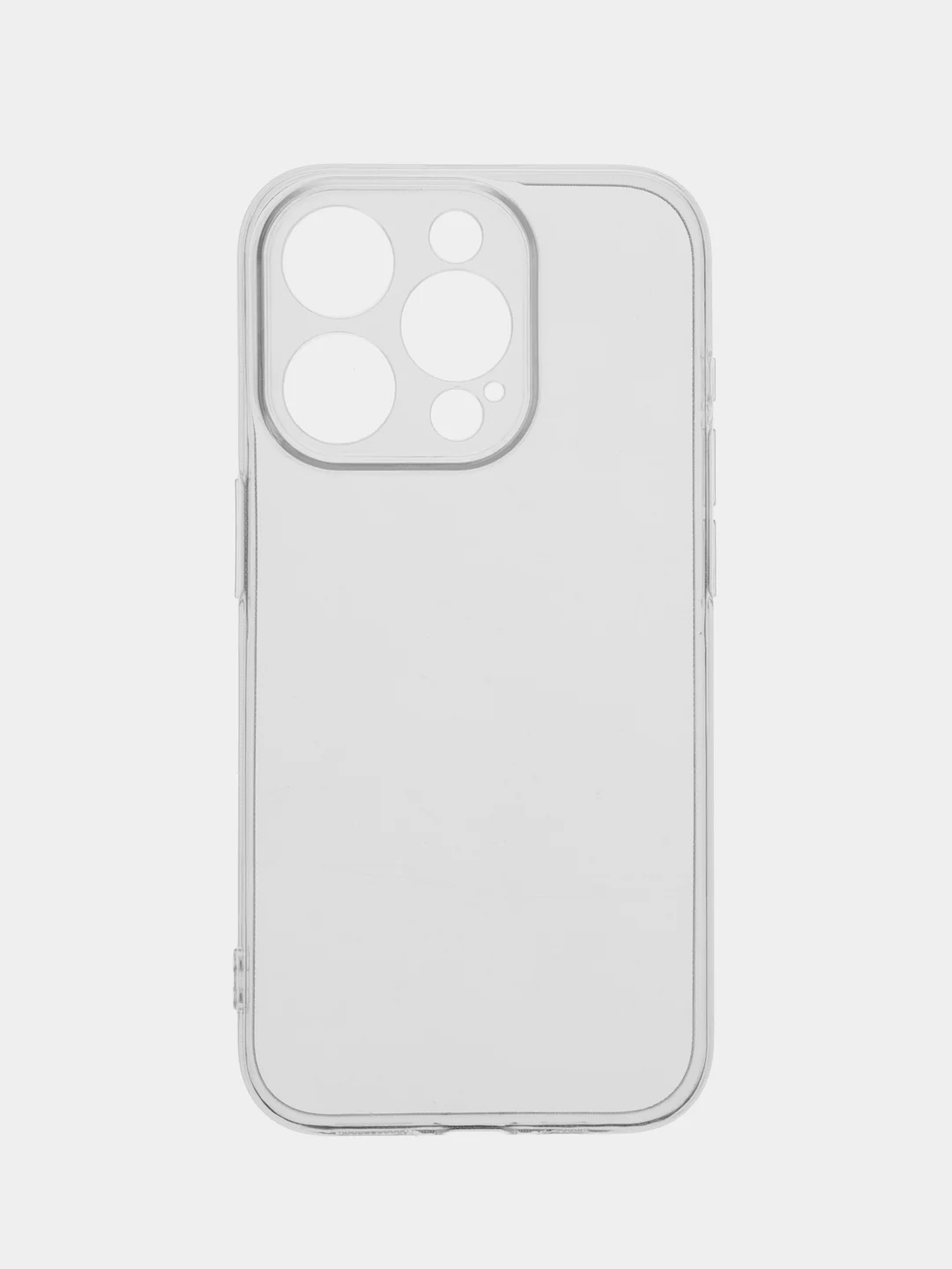 Прозрачный чехол на Apple iPhone 15 Pro / Айфон 15 Про прозрачный, с рисунком, защита камеры