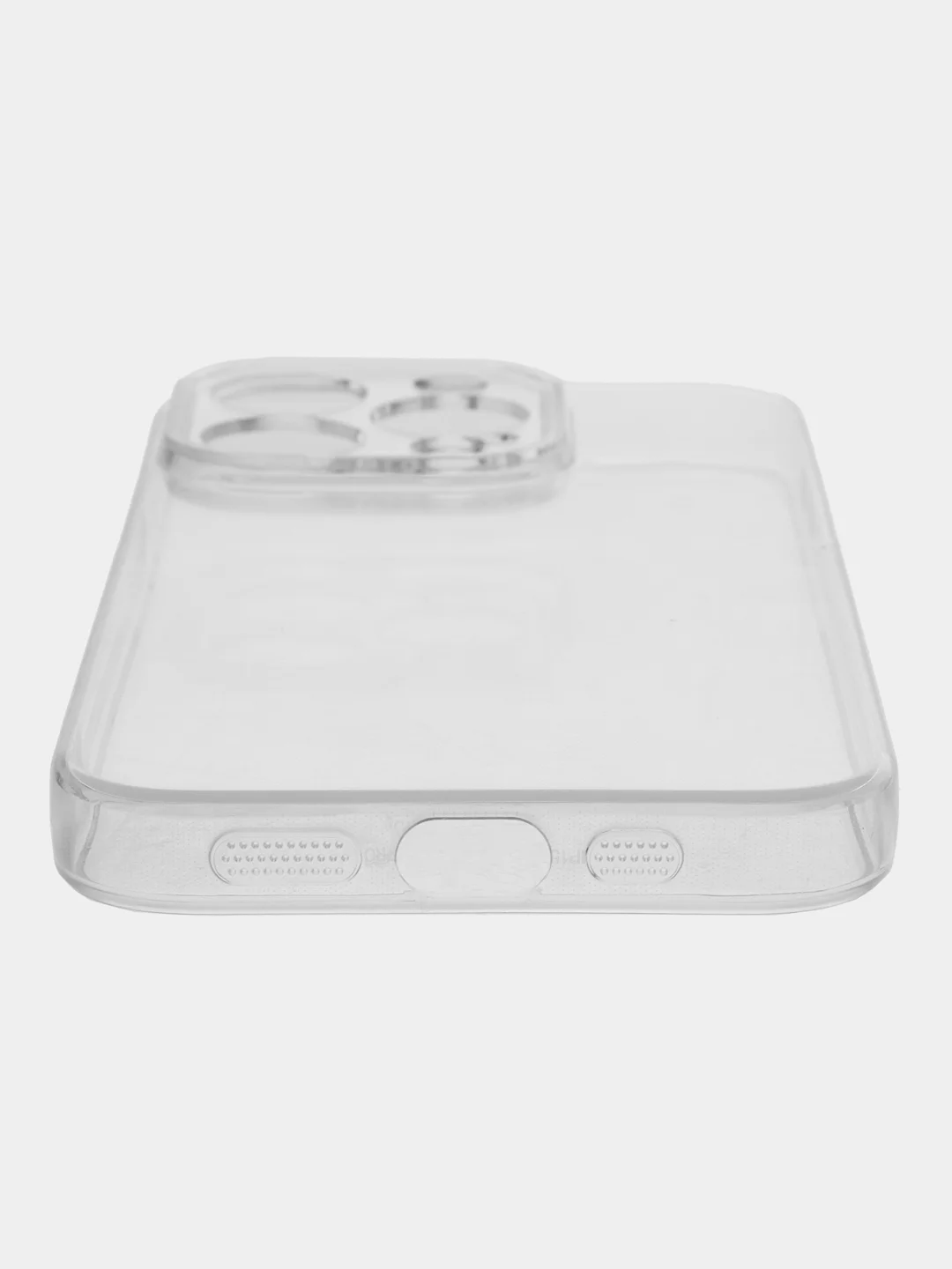 Прозрачный чехол на Apple iPhone 15 Pro / Айфон 15 Про прозрачный, с рисунком, защита камеры