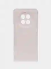 Пурпурный силиконовый чехол на Realme 12 5G / Реалми 12 5G прозрачный, с рисунком, защита камеры