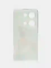 Тёмно-серый чехол на Xiaomi Redmi Note 13 Pro 4G/Poco M6 Pro 4G, прозрачный, с рисунком, защита камеры