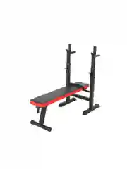 Скамья силовая со стойками UNIX Fit BENCH 125 складная, до 240 кг, с держателями под диски