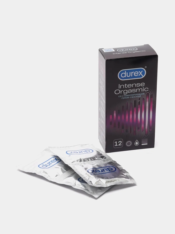 Презервативы Durex Intense Orgasmic, 12 штук