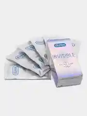 Презервативы Durex Invisible Extra Lube, ультратонкие, 12 штук