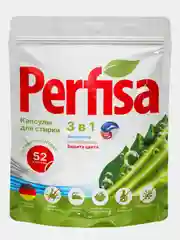 Капсулы для стирки белья с кондиционером 3 в 1 Perfisa deep clean - 52 шт