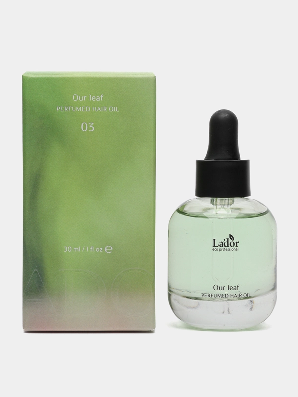 Увлажняющее масло для волос с ароматом зелёной розы Lador Perfumed Hair Oil Our Leaf 30 мл