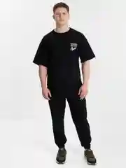 Черный спортивный костюм, мужской