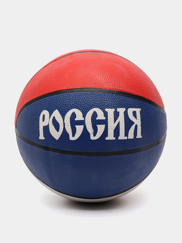 Мяч баскетбольный ONLYTOP "Россия", ПВХ, клееный, 8 панелей, р. 7