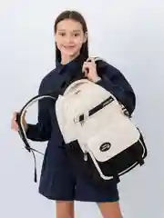 Угольный рюкзак женский, школьный, портфель повседневный, подростковый