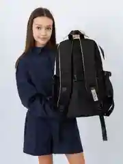Угольный рюкзак женский, школьный, портфель повседневный, подростковый