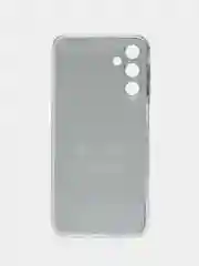Черный силиконовый чехол на Samsung Galaxy A15 / Самсунг А15 прозрачный, с принтом, защита камеры