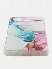 Ледяной чехол на Tecno Spark 20 Pro/20S Pro / Текно Спарк 20 Про/20S Про прозрачный, с рисунком