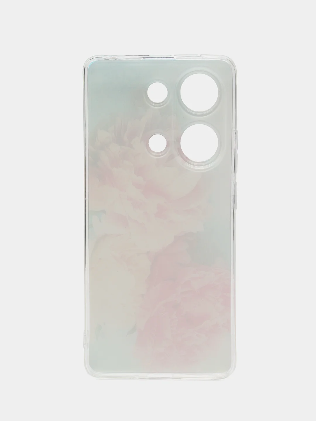 Конфетный чехол на Xiaomi Redmi Note 13 Pro 4G/Poco M6 Pro 4G, прозрачный, с рисунком, защита камеры