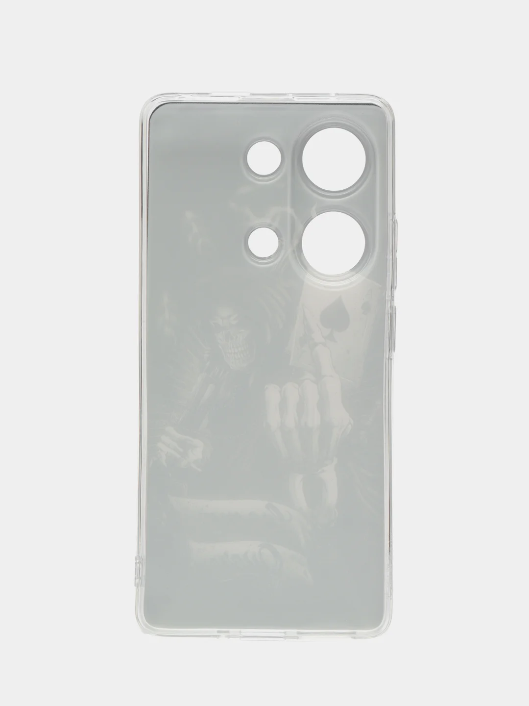 Оливковый чехол на Xiaomi Redmi Note 13 Pro 4G/Poco M6 Pro 4G, прозрачный, с рисунком, защита камеры