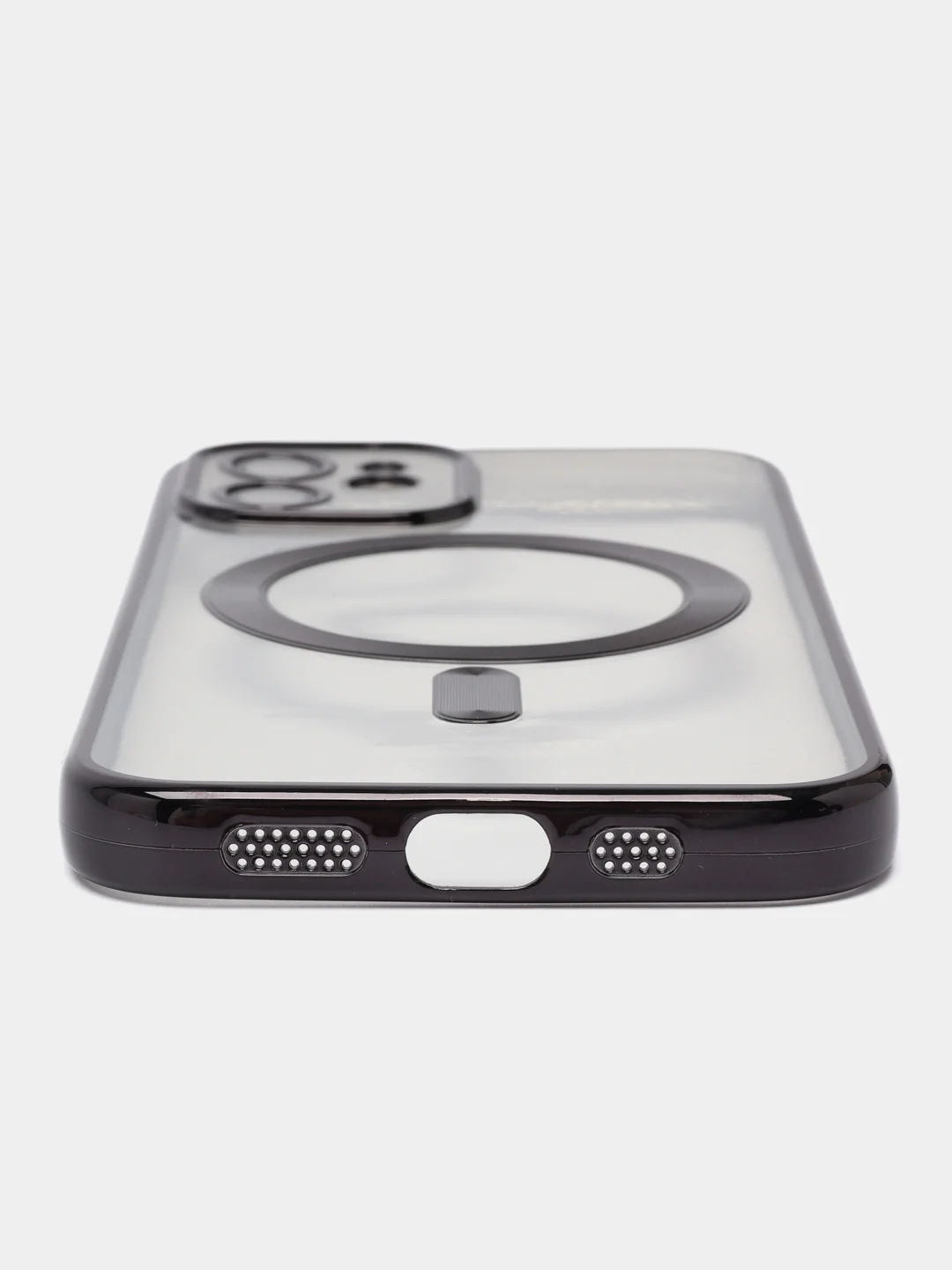 Тёмно-бордовый чехол 4 цвета MagSafe (Магсейф) для iPhone 11, 12, 13, 14, 15, Pro, Plus, Max, силиконовый