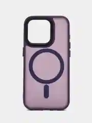 Бордовый чехол 5 цвета MagSafe (Магсейф) для iPhone 11, 12, 13, 14, 15, Pro, Plus, Max, силиконовый