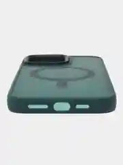 Лесной зеленый чехол 5 цвета MagSafe (Магсейф) для iPhone 11, 12, 13, 14, 15, Pro, Plus, Max, силиконовый