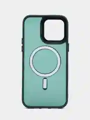 Лесной зеленый чехол 5 цвета MagSafe (Магсейф) для iPhone 11, 12, 13, 14, 15, Pro, Plus, Max, силиконовый