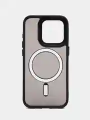 Черный чехол 5 цвета MagSafe (Магсейф) для iPhone 11, 12, 13, 14, 15, Pro, Plus, Max, силиконовый