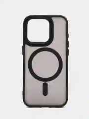 Черный чехол 5 цвета MagSafe (Магсейф) для iPhone 11, 12, 13, 14, 15, Pro, Plus, Max, силиконовый