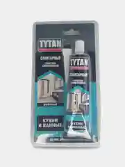 Герметик силиконовый санитарный для ванны и кухни Tytan 85 мл