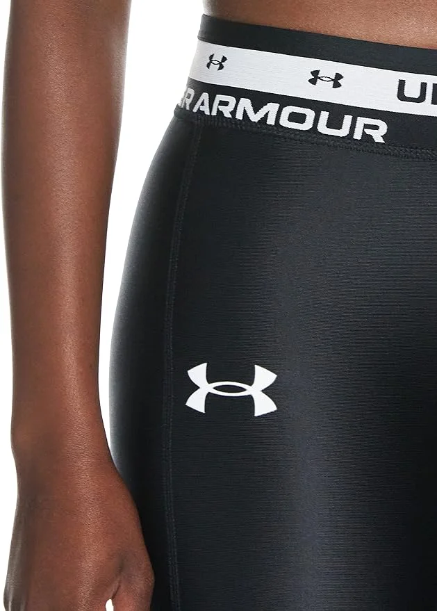 Леггинсы для девочек Under Armour Hg armour crop спортивные укороченные