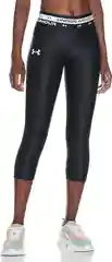 Леггинсы для девочек Under Armour Hg armour crop спортивные укороченные