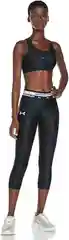 Леггинсы для девочек Under Armour Hg armour crop спортивные укороченные
