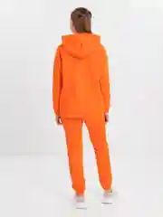 Рыжий костюм утепленный на флисе унисекс