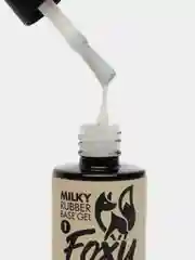 Молочный камуфлирующая молочная база для маникюра FOXY EXPERT MILKY, 10 мл