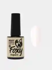 Розовый камуфлирующая молочная база для маникюра FOXY EXPERT MILKY, 10 мл