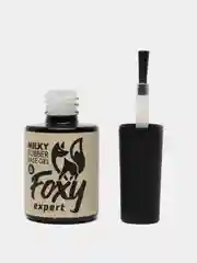 Светло-бежевый камуфлирующая молочная база для маникюра FOXY EXPERT MILKY, 10 мл