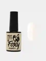 Светло-бежевый камуфлирующая молочная база для маникюра FOXY EXPERT MILKY, 10 мл