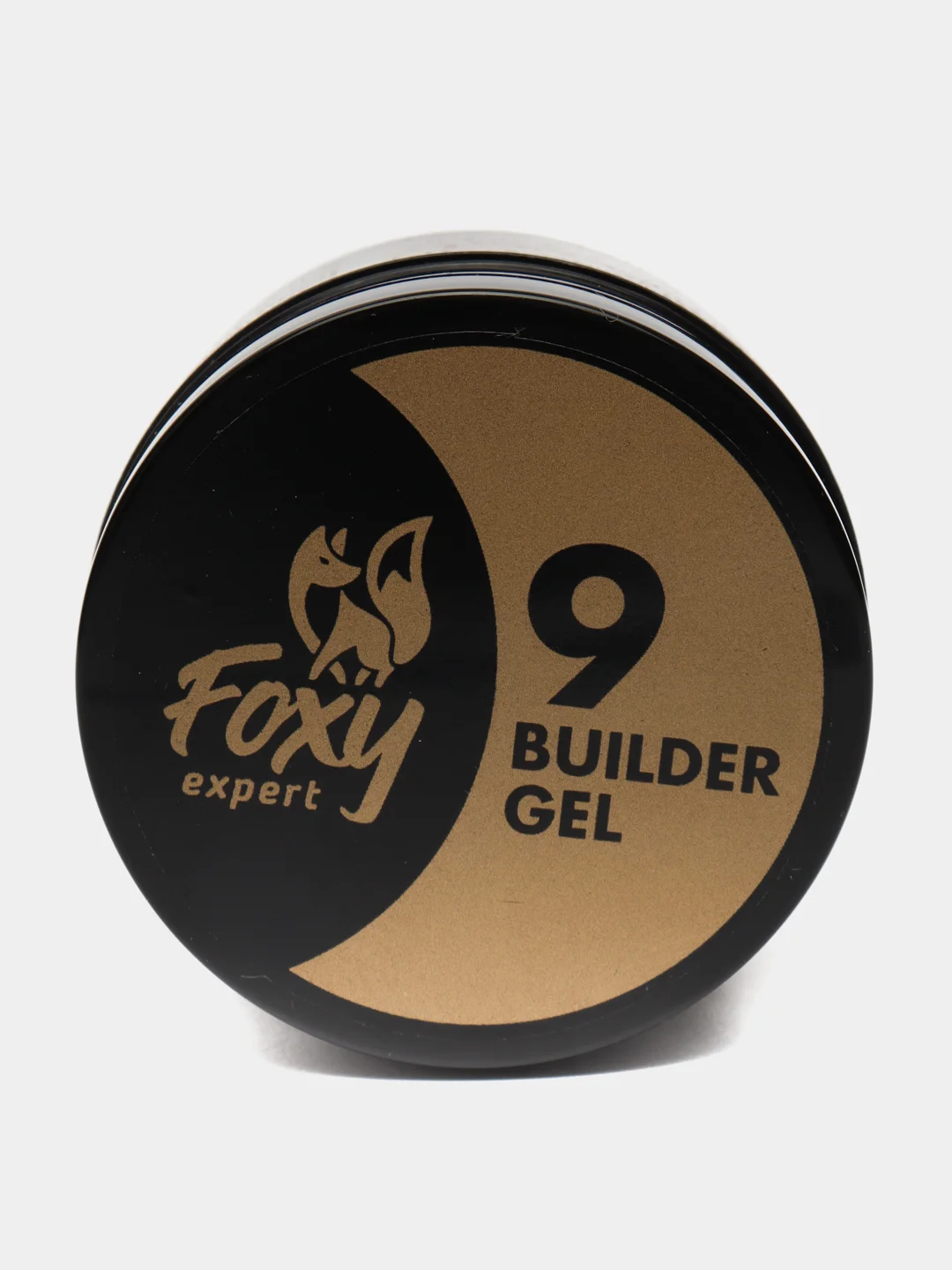 Бежевый меланж гель для укрепления и ремонта ногтей в баночке (Builder gel) FOXY EXPERT камуфлирующий
