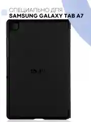 Темно-синий чехол-книжка для планшета Samsung Galaxy Tab A7 10.4 КАРТОФАН экокожа с функцией подставки