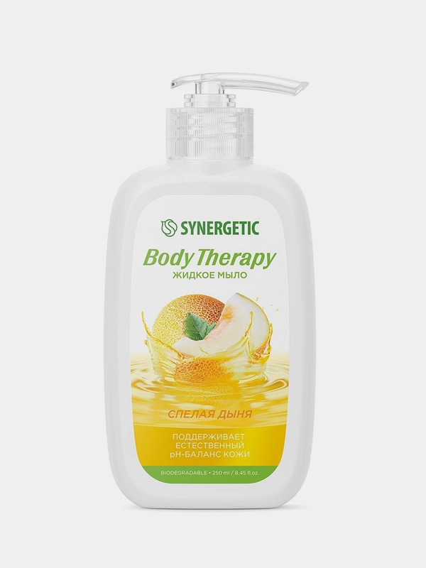 Жидкое мыло SYNERGETIC BODY THERAPY "Спелая дыня", 250 мл