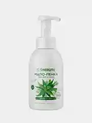 Мыло-пенка для рук и тела SYNERGETIC Свежесть алоэ, 500 мл