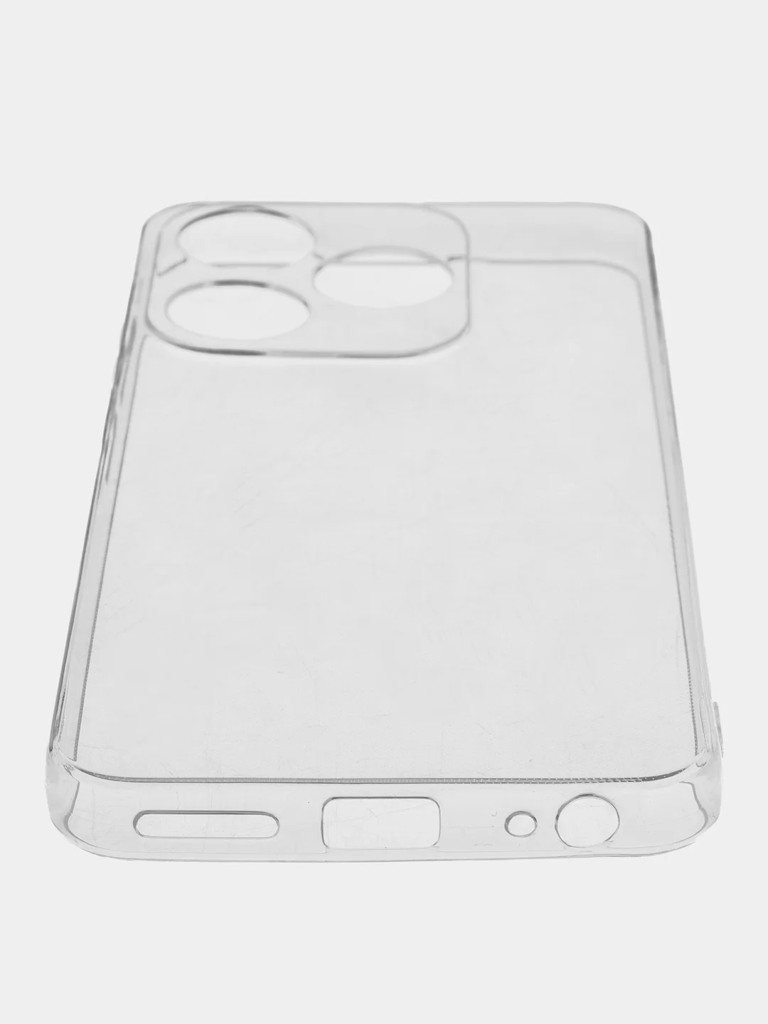 Прозрачный силиконовый чехол на Tecno Spark 10/10C / Текно Спарк 10/10С прозрачный, с рисунком