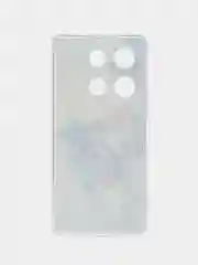Лазурный силиконовый чехол на Infinix Note 30 Pro / Инфиникс Нот 30 Про прозрачный, с рисунком