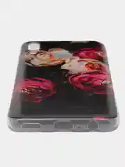 Кораллово-розовый чехол на Honor 10 Lite/Huawei P Smart 2019 / Хонор 10 Lite/Хуавей P Smart 2019 с рисунком