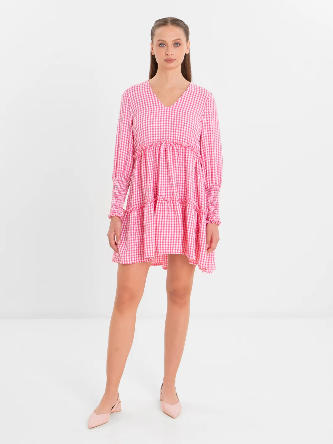 Розовый платье Dress 01