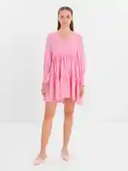 Розовый платье Dress 01