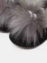 Черный тапочки детские