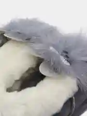 Серый тапочки детские