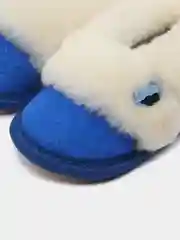 Синий тапочки детские